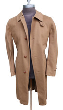 Salko Original Loden Tirol Austria Tan Brown Wool Button Up Coat SZ 38