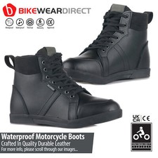 Bottes En Cuir De Moto