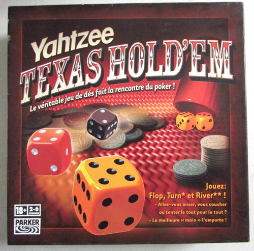 Jeu société yahtzee texas - jeu,