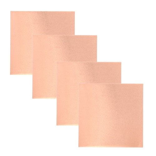 Lot feuilles de cuivre - de, 4