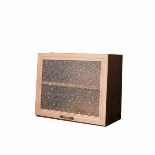 Vitrine pin massif avec - vitrine,