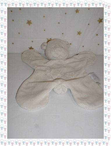 Doudou semi plat ours - ⑫,