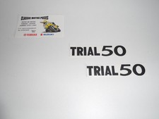 TY 50 YAMAHA EMBLÈMES POUR RÉSERVOIR D'HUILE ET GRILLE D'ECHAPPEMENT