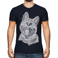 Alaskan Malamute Homme Dessin