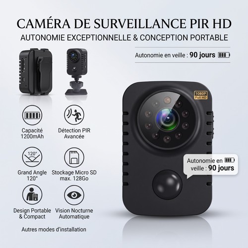 Mini caméra 1080p - mini,