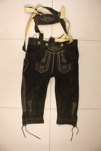 Short cuir pantalon - short, en