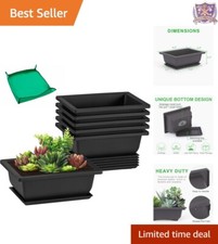 6 Packs 6.5 Inch Plastic