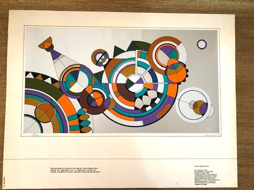 Sérigraphie rare santantonio - sérigraphie,