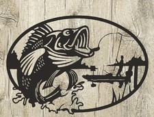 Décoration Murale Pêcheur &