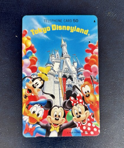 Télécarte disney tokyo - télécarte,