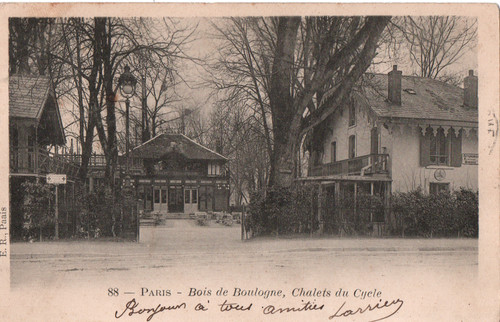 Carte postale paris - postale,