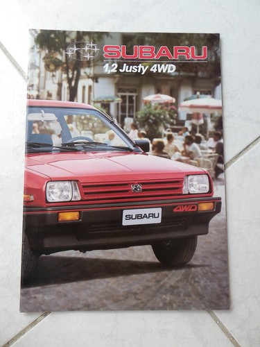 Subaru justy 4wd - justy,