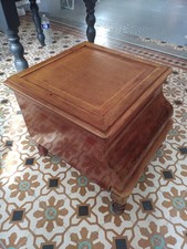 Chaise d'aisance en acajou