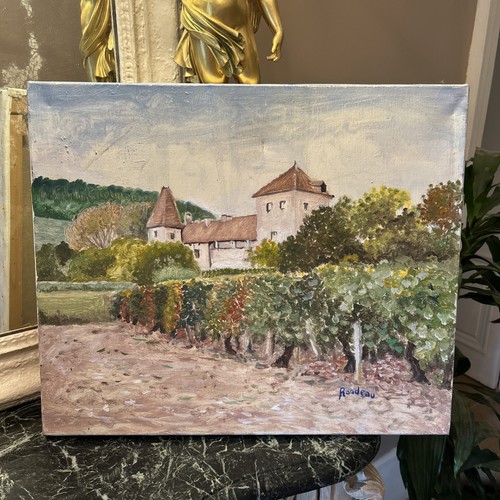 Tableau huile sur - sur, toile