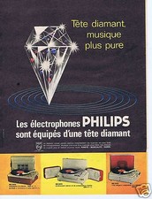 Advertising Advertising 056 1961 Philips Turns Diamond Head Discs