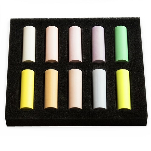 Ensemble crayons pastel - de,