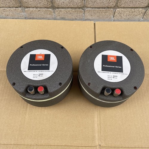 Paire enceintes jbl 2420 - jbl,