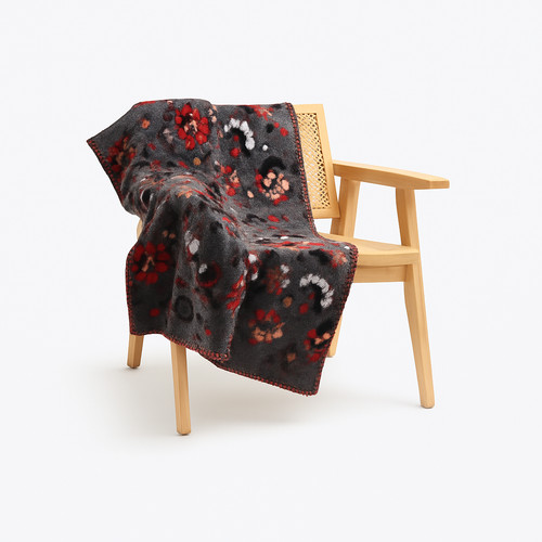Plaid laine bouillie - en,