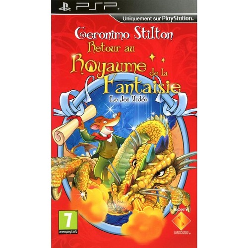 Jeu sony psp geronimo - sony, stilton