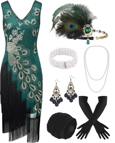 Robe style flapper années 20 - style, '20