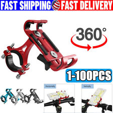 360° Aluminum Motorcycle Bike Bicycle GPS Cell Phone Holder Handlebar Mount LOT