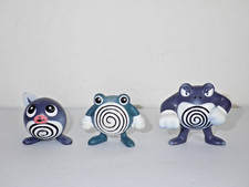 Pokemon Tomy Ptitard Tartard Figures - Poliway Poliwhirl Poliwrath