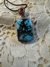 Collier en Turquoise brute