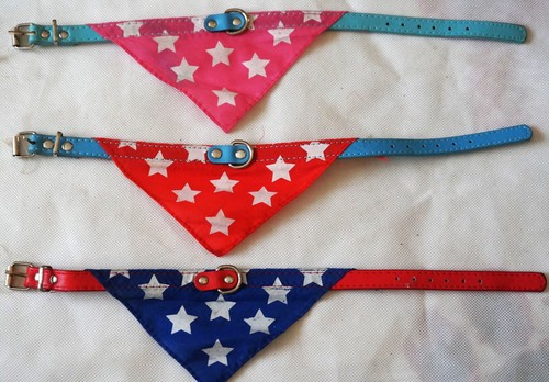 Colliers bandana cuir - colliers, en