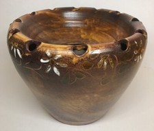 Rare Very Large Vintage Vallauris By The Wheel Pot Cover H 27 D 35cm