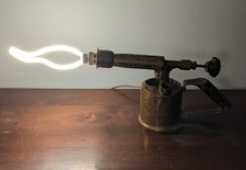 Very Original Bedside Torch Lamp with Flame Bulb See Photos Fresh