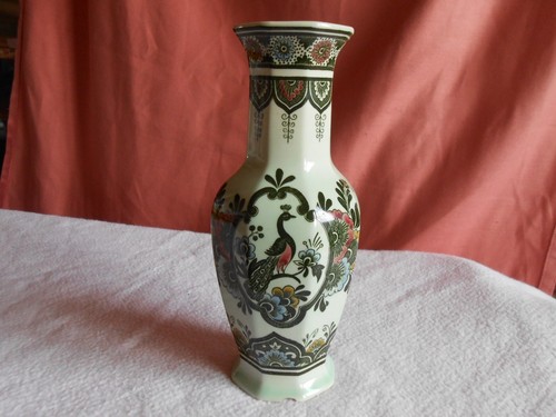 Beau vase paon - "paon", villeroy