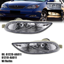 Fit 2002-2004 Toyota Camry/2005-2008 Toyota Corolla Front Clear Fog Lights Lamps