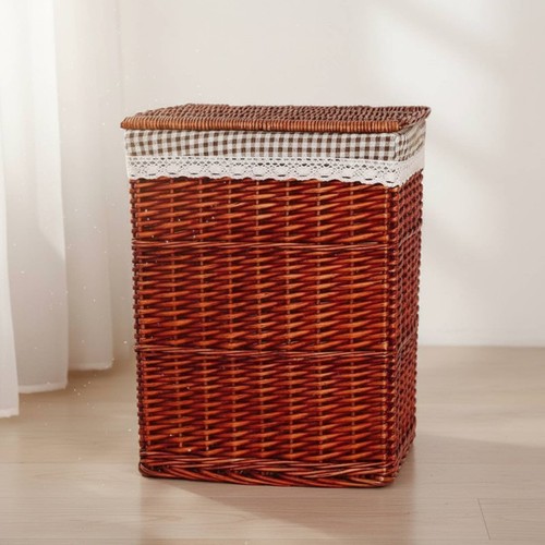 Malle linge tressée grande - à,