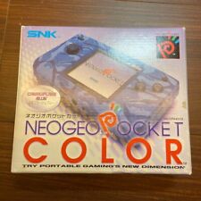 Neo Geo Pocket Color Body Camouflage Blue 1750 From Japan