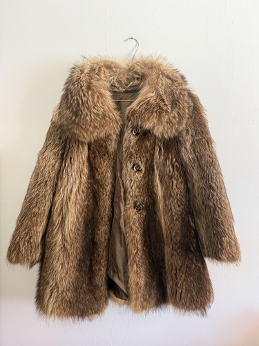 Manteau femme fourrure - , marron