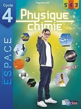 Physique chimie, cycle 4, 5e