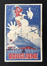 Programme Cirque BOUGLIONE