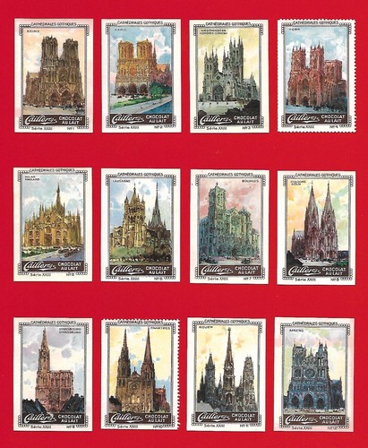 Poster stamps gothic - poster,