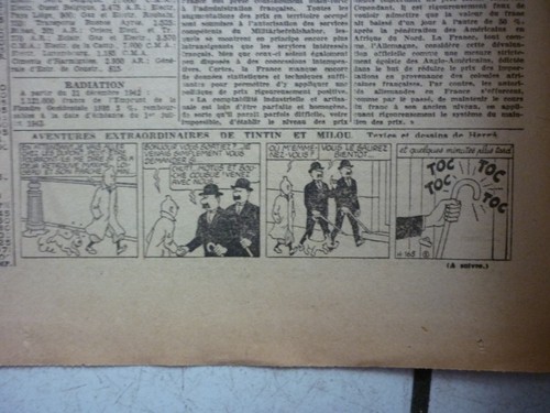 Tintin journal soir num - /,