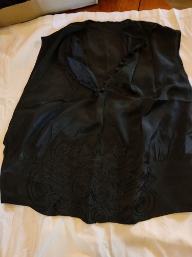 Ancienne chemise caraco noir - ancienne,
