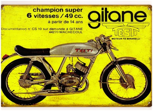 Plaque publicitaire metal - plaque,
