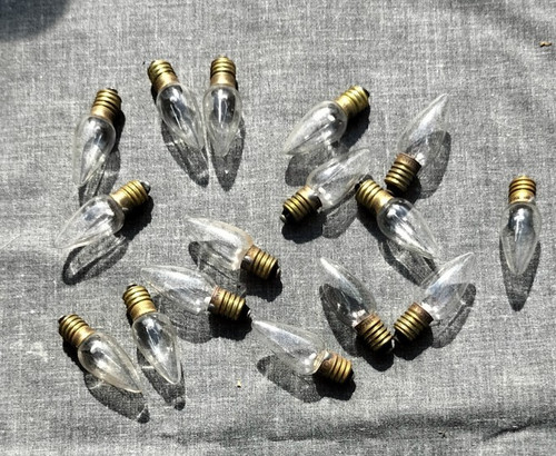 Lot anciennes ampoules - lot,