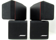 Bose Double Dual Cube Speaker Pair Arrays Direct Reflecting Acoustimass Surround