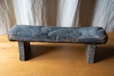 Antique Wooden Prayer God Stool Prayer Church Christian Religion