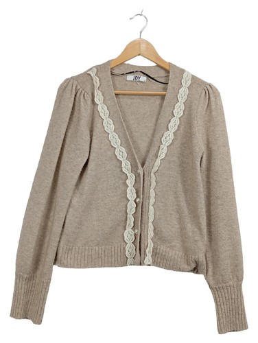 Jdy gilet femme beige dentelle - femme,