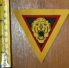 SUPERB COPY BELGIUM BELGIAN BRIGADE PIRON PRINTED CLOTH DIVISIONAL BADGE WWII