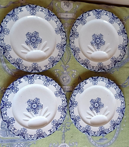 Lot anciennes assiettes - lot,