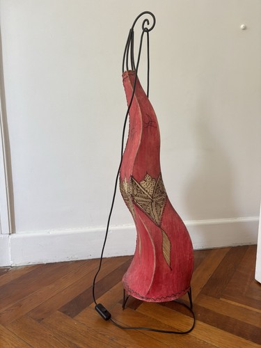 Lampe sur pied - , métal