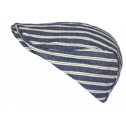 Béret casquette rayée - béret, bleue