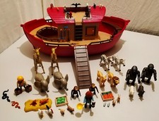 LOT PLAYMOBIL ARCHE DE NOE 2- DIVERS ANIMAUX